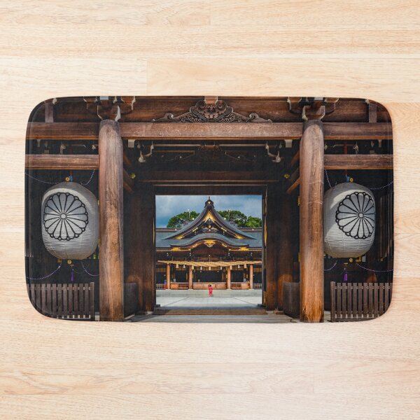 Item preview, Moment of Prayer at Samukawa Shrine - Japanese Shrine designed and sold by Jordan McChesney.