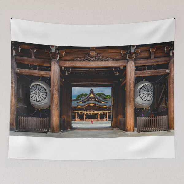 Item preview, Moment of Prayer at Samukawa Shrine - Japanese Shrine designed and sold by Jordan McChesney.