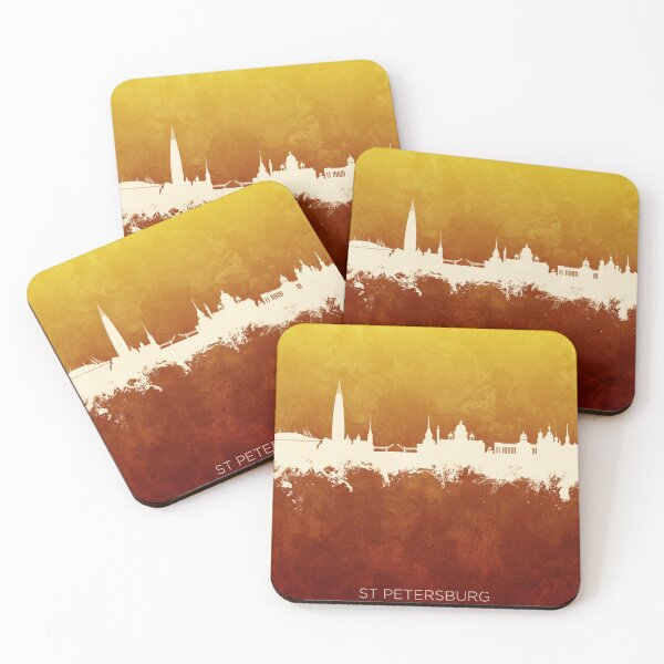 Item preview, St Petersburg Russia Skyline designed and sold by ArtPrints.