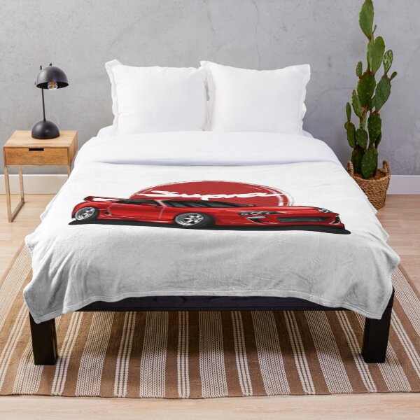 Supra MK-4 Red Candy Throw Blanket