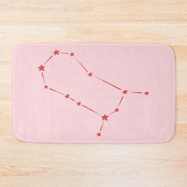 Item preview, minimalist gemini constellation in red and pink designed and sold by neopop.