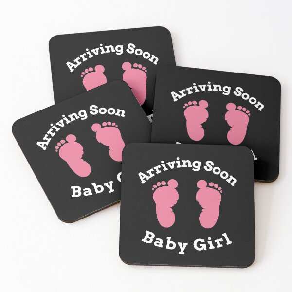 Item preview, Arriving Soon Baby Girl designed and sold by DiceNLDesigns.