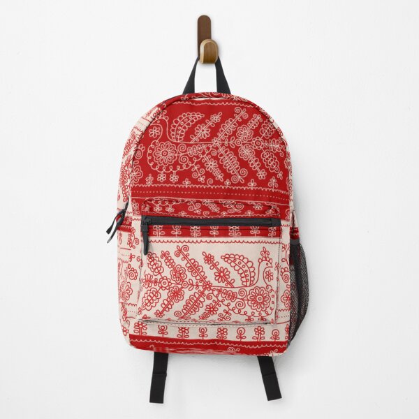 Item preview, Karelian red and white embroidery bird designed and sold by 1enchik.
