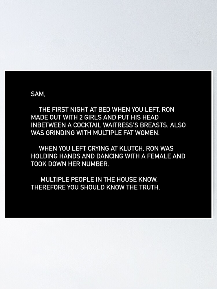 "Jersey Shore Letter" Poster for Sale by soohki Redbubble