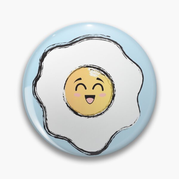 Item preview, EGG-citing! Happy cute lazy egg, fried egg fun design. designed and sold by milkasweet.