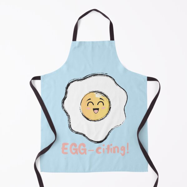 Item preview, EGG-citing! Happy cute lazy egg, fried egg fun design. designed and sold by milkasweet.