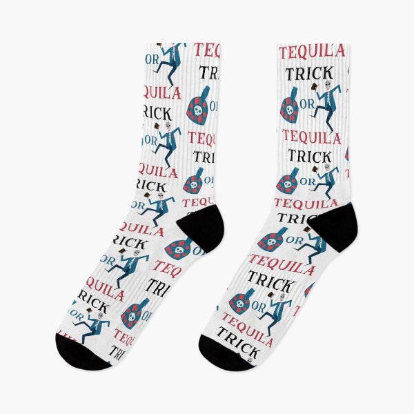 Item preview, Trick or Tequila Halloween funny designed and sold by ArtisticUploads.