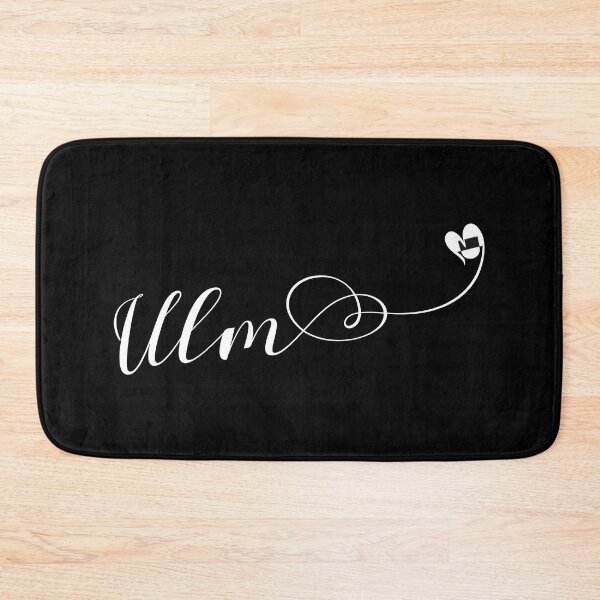 Item preview, Ulm Flag Heart, Baden-Württemberg designed and sold by Celticana.