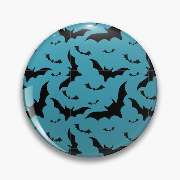 Item preview, Spooky Scary Bats Halloween Pattern designed and sold by siddeshpansare.