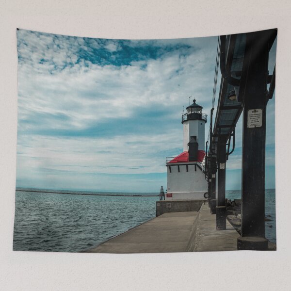 Item preview, Michigan City Lighthouse  designed and sold by Enzwell.