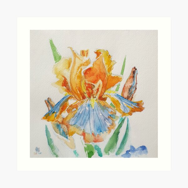 Iris Impression artistique