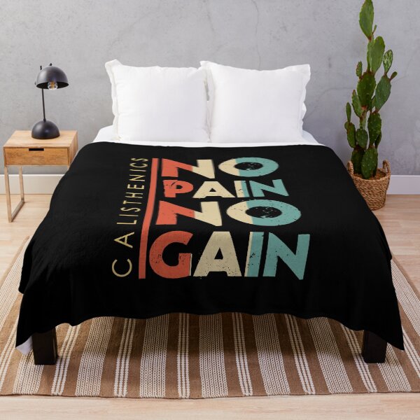 Item preview, Without pain no gains designed and sold by mederDESIGNS.