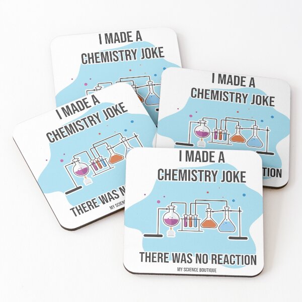 Item preview, I Made Chemistry Joke There Was No Reaction Science Themed Design designed and sold by SCI-Boutique.