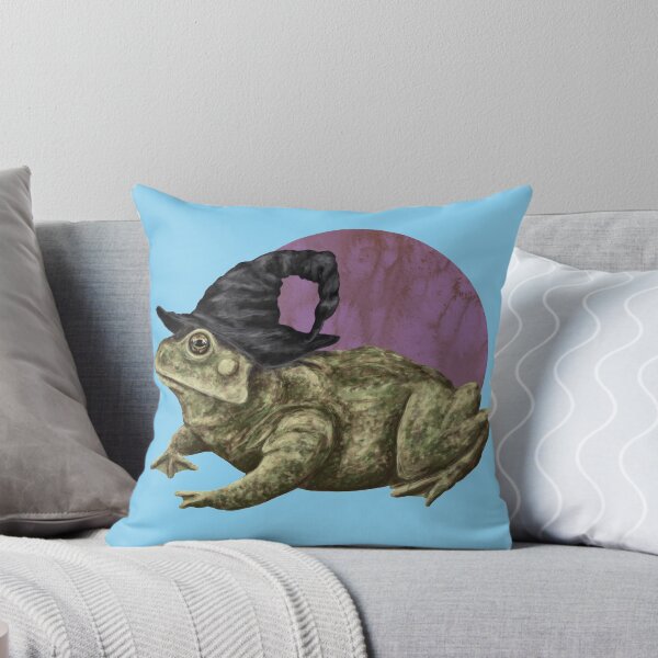 Artikelvorschau, Froschhexe in blau entworfen und verkauft von CharlieCreature.