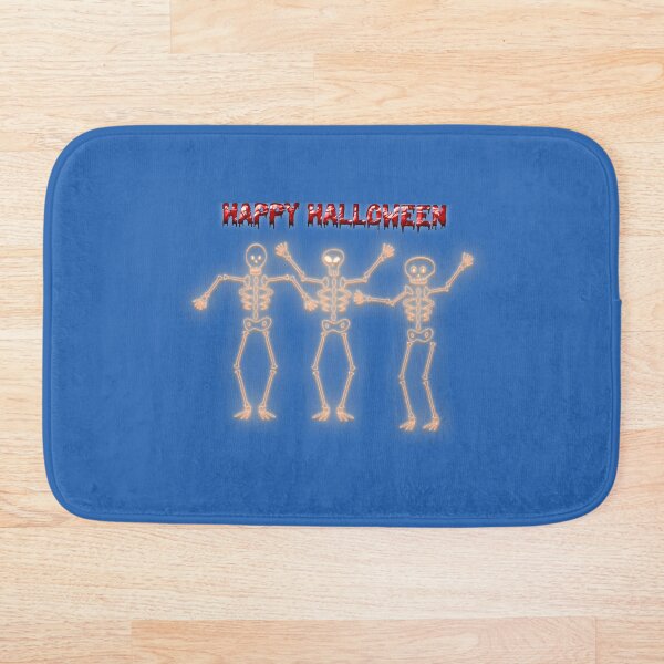 happy halloween Bath Mat