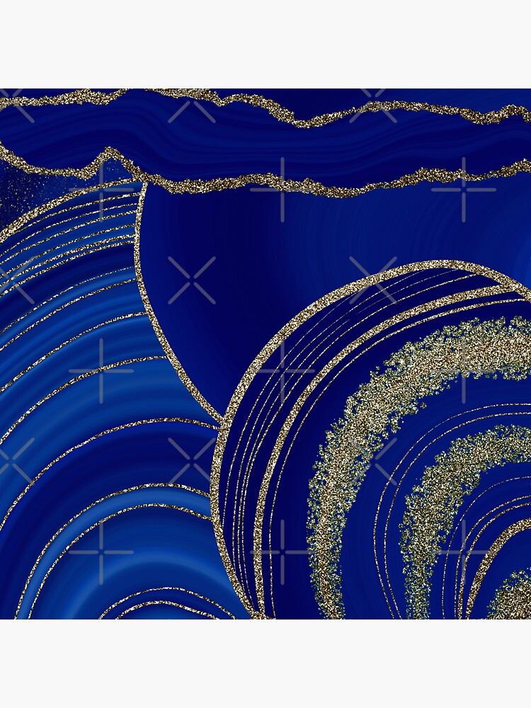 Deep Blue Marble Texture by MysticMarble