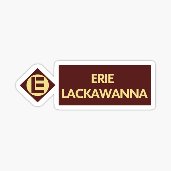 Item preview, Vintage Erie Lackawanna Railway designed and sold by QuayTradingCo.