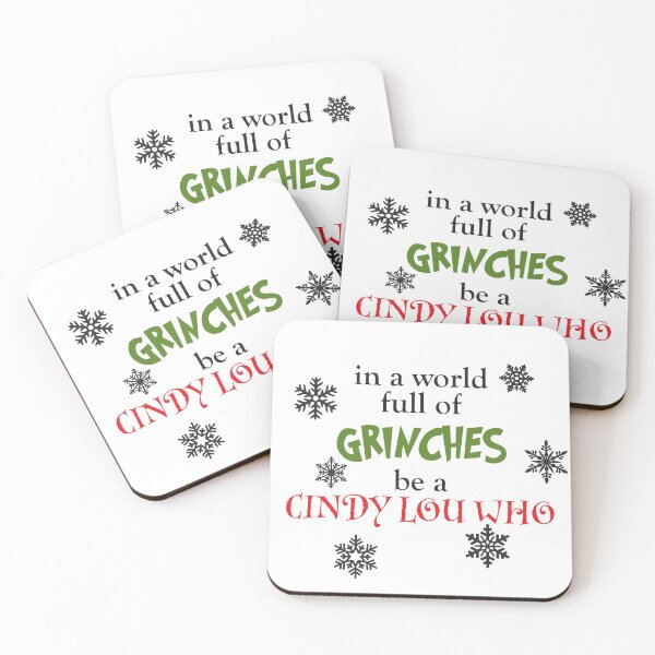 Item preview, In a World of Grinches be a Cindy Lou designed and sold by gabygirl812.