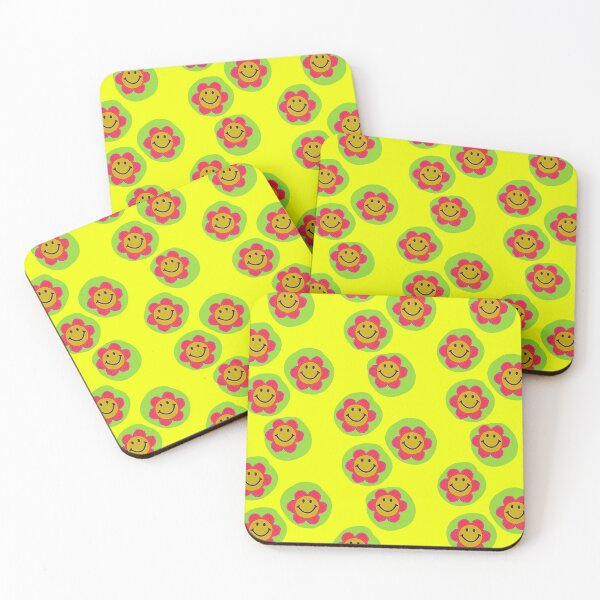 Item preview, Four Happy Flowers  designed and sold by CreativeMeaning.