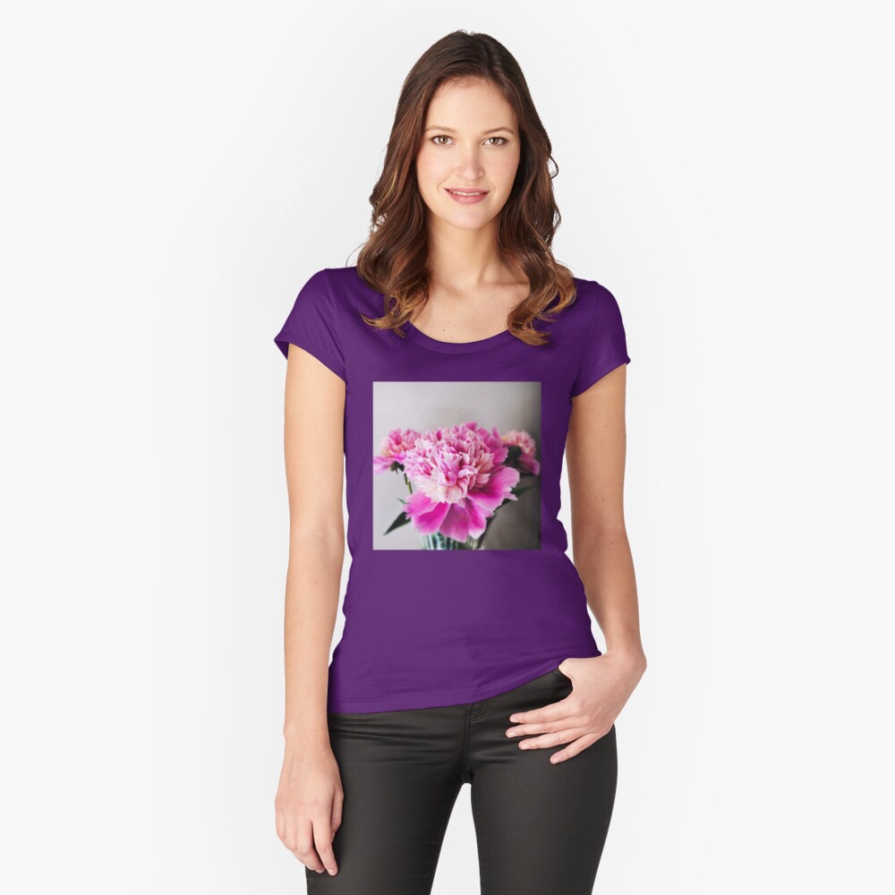 Item preview, Fitted Scoop T-Shirt designed and sold by OneDayArt.