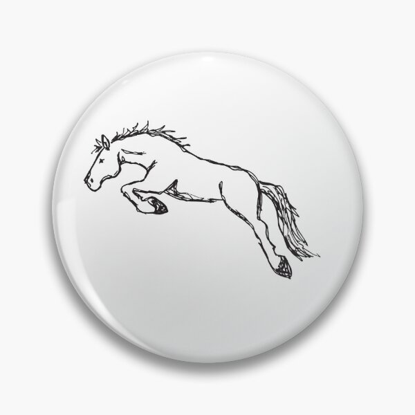 Item preview, Hunter Jumper Horse Sketch designed and sold by HorseFly Ranch.