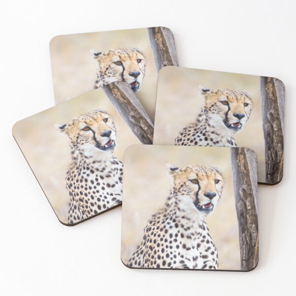 Item preview, Cheetah Portrait designed and sold by wazoosi.