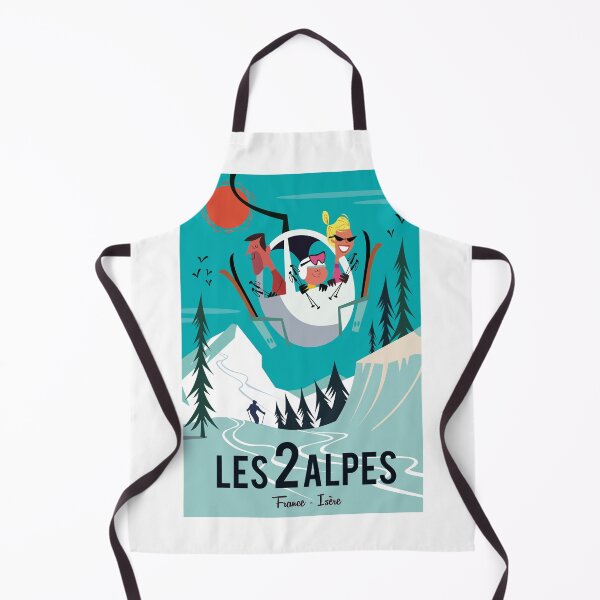 Item preview, Les 2 Alpes poster designed and sold by GAGodel.