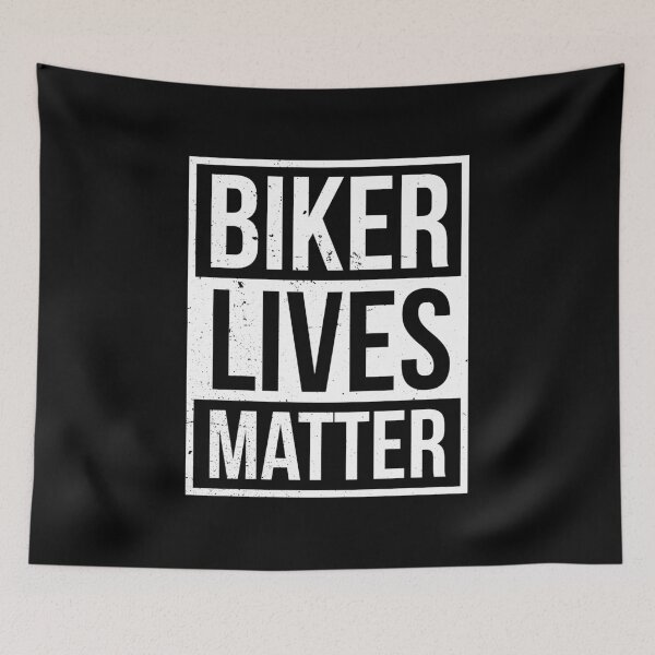 Item preview, Motorcycle Biker Lives Matter Gift For Husband & Dad designed and sold by haselshirt.
