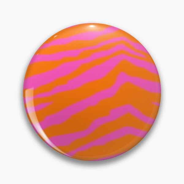 Item preview, Pink and orange zebra print designed and sold by Radrollins.