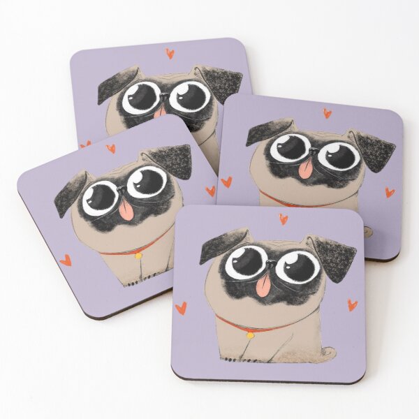 Item preview, Pug loves hoomans  designed and sold by SidTastic .