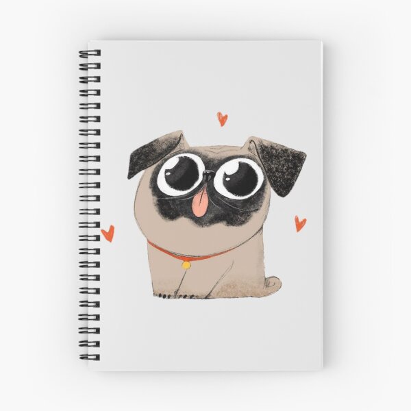 Item preview, Pug loves hoomans  designed and sold by SidTastic .