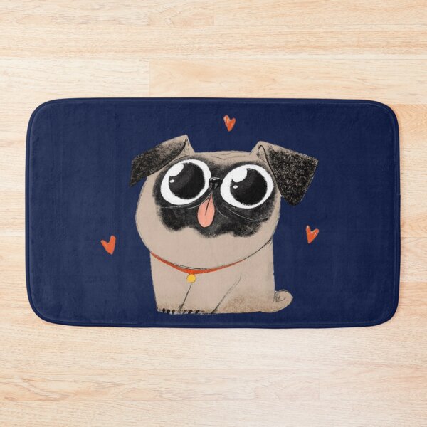 Item preview, Pug loves hoomans  designed and sold by SidTastic .