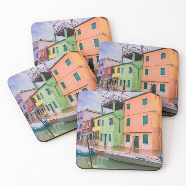 Item preview, Beautiful Burano Architecture designed and sold by CeeveeDesigns.