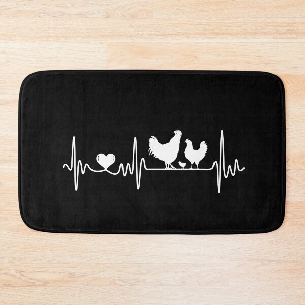 Item preview, Chicken Chickens Heartbeat For Farmer Farm ECG designed and sold by EllenTune.