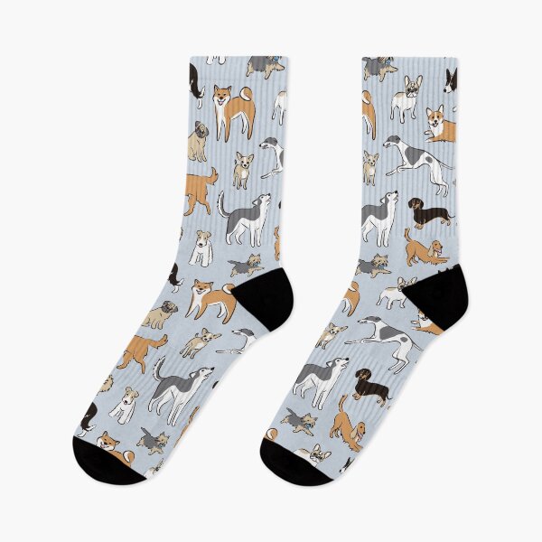 Item preview, Dogs Fun blue designed and sold by AnaAnaDesign.