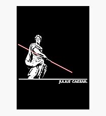 Star Wars: Julius Caesar - White Ink Photographic Print