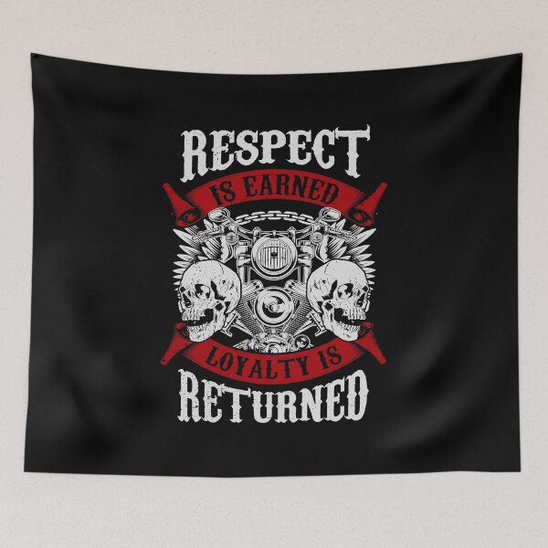 Item preview, Bikers Quotes Loyalty Is Returned Motorbike Rider Gift designed and sold by haselshirt.