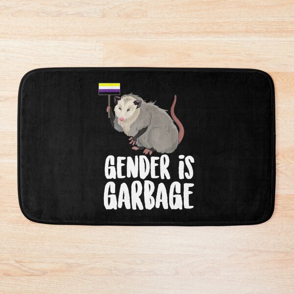 Item preview, Gender Is Garbage Genderfluid NonBinary Possum designed and sold by JanelAmico.