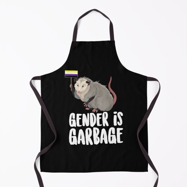Item preview, Gender Is Garbage Genderfluid NonBinary Possum designed and sold by JanelAmico.