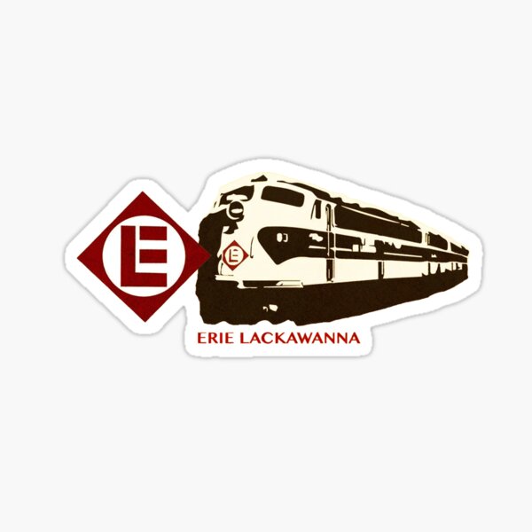 Item preview, Vintage Erie Lackawanna Railway designed and sold by QuayTradingCo.