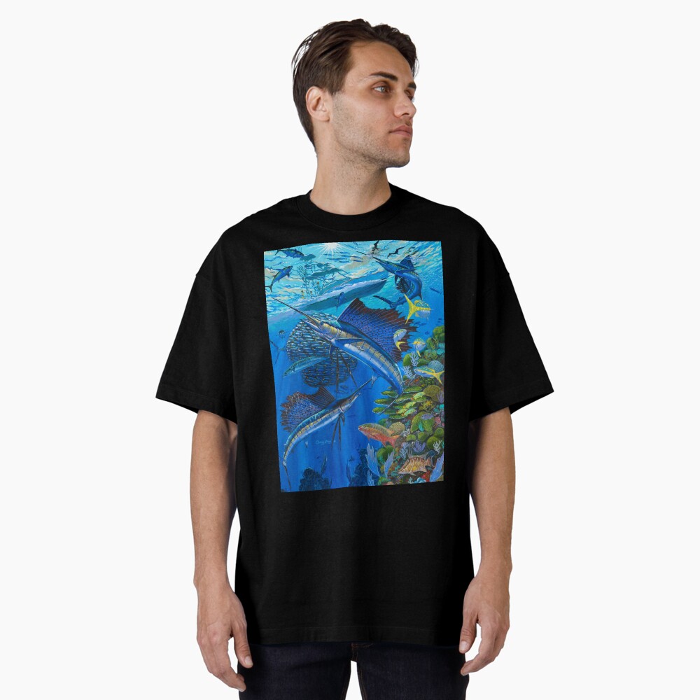 Vista previa del artículo con la obra «Camiseta holgada», diseñado y vendido por Bluemarlin.