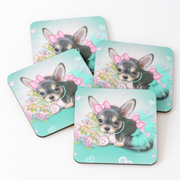 Item preview, ChiChi Sweetie turquoise  designed and sold by Catia Lee.