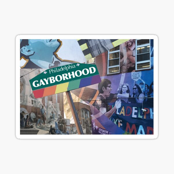 Philadelphia Gayborhood Sticker