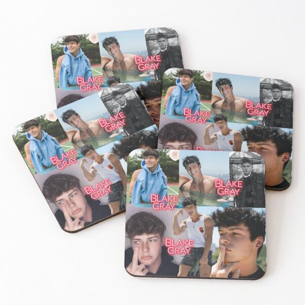 Item preview, Blake Gray Collage designed and sold by Mikelazv.