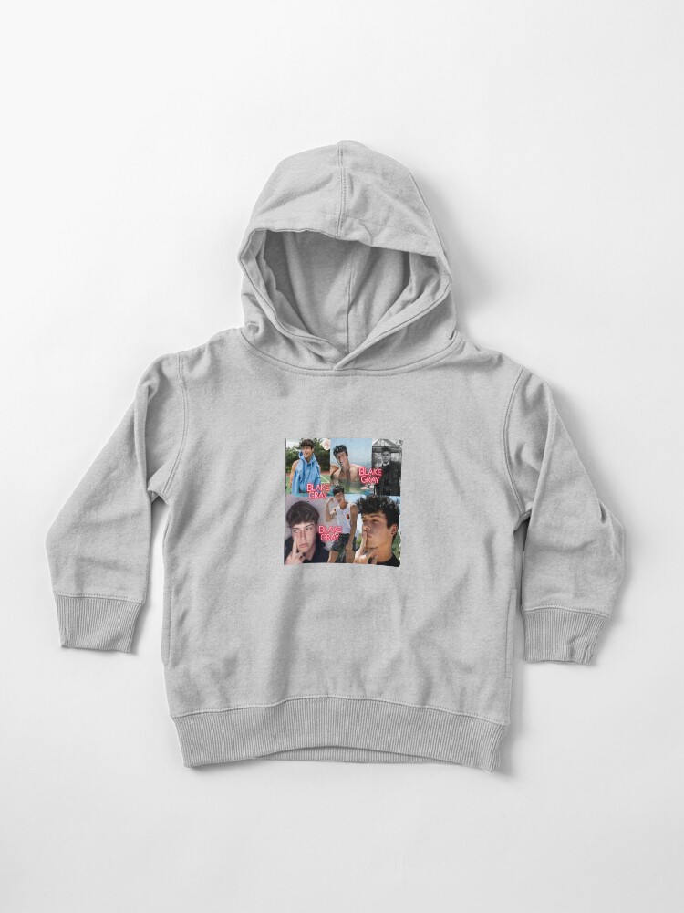 Blake Gray Collage Toddler Pullover Hoodie