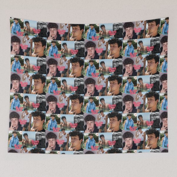 Item preview, Blake Gray Collage designed and sold by Mikelazv.