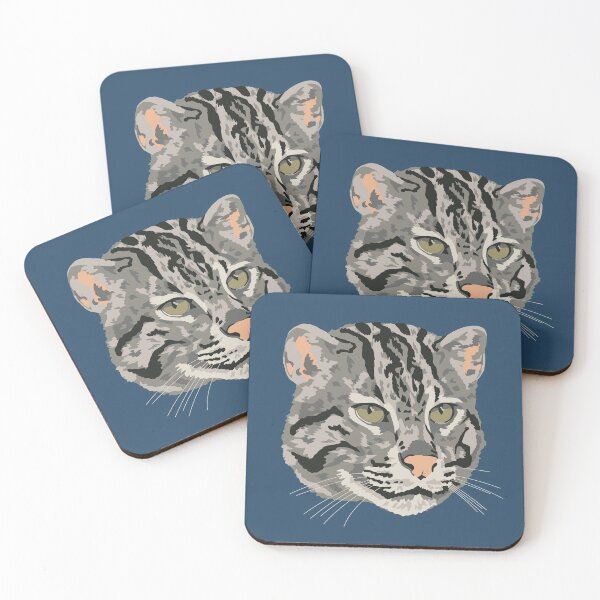 Item preview, Fishing Cat Face  designed and sold by GeoCreate.