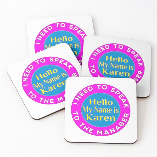 Item preview, HELLO MY NAME IS KAREN I NEED TO TALK TO THE MANAGER designed and sold by Ralek.