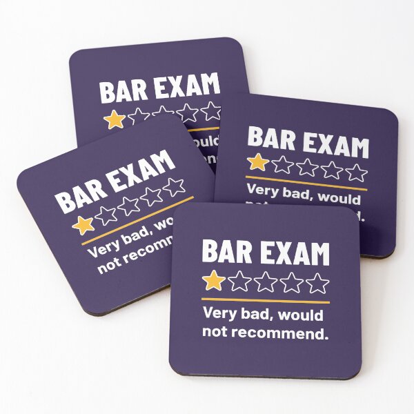 Item preview, Bar Exam Funny 1 Star Very Bad Would Not Recommend designed and sold by jaygo.