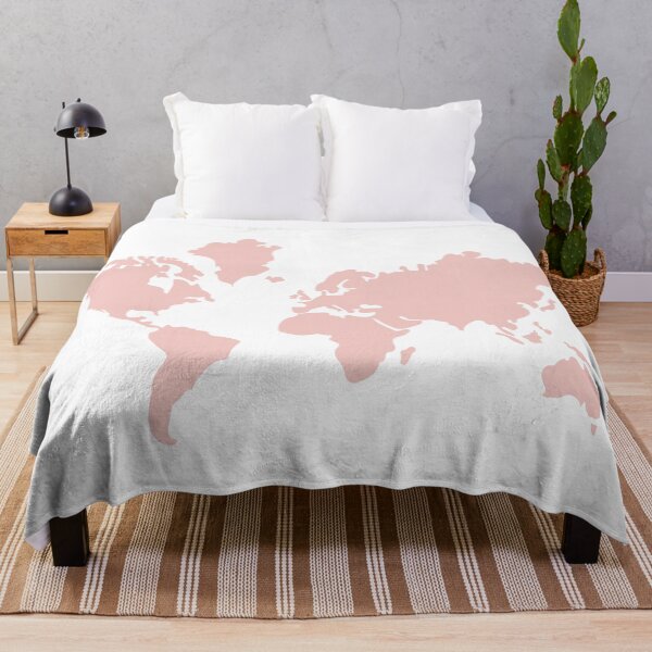 Item preview, world map! light pink designed and sold by kellzy.